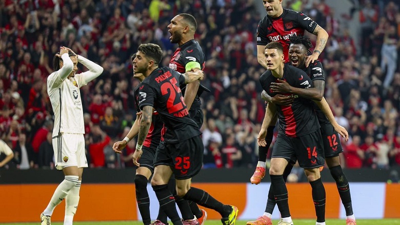 Bayer 04 Leverkusen przerwał 59-letnią passę bez porażki w najwyższej klasie rozgrywkowej UEFA